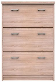 Cipőtároló (cipősszekrény) Topta Typ 24 3K (szonoma tölgy). 1075488