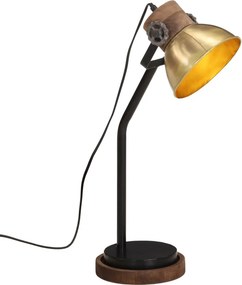 vidaXL antik sárgaréz asztali lámpa 25 W 18x18x60 cm E27