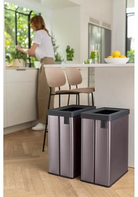 Rózsaszín újrahasznosított műanyag szelektív szemetes 54 l Verto Recycle – Curver