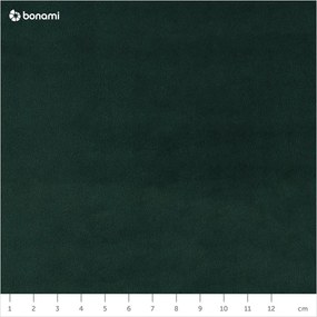 Sötétzöld bársony relaxációs fotel Kukumo – Ame Yens