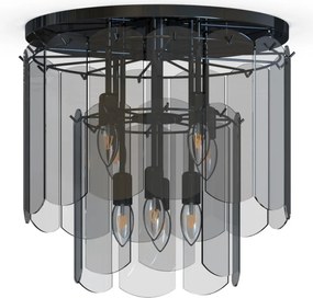 Zuma Line NIRA MX3523-8M-EBCN Süllyesztett mennyezeti lámpa 8x40W/E14 IP20
