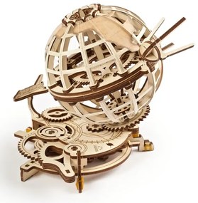 Ugears - 3D fa mechanikus puzzle Földgömb