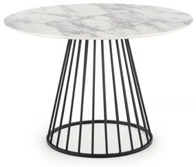 Brodway étkezőasztal fehér 110cm