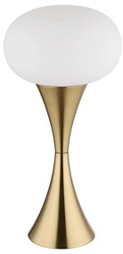 Globo 21027M - Asztali lámpa LULA 1xE14/25W/230V aranyszínű