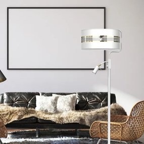 Állólámpa ULTIMO 1xE27/40W/230V + 1xGU10/MR11/7W fehér