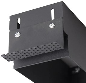 Beépített spotlámpa fekete dönthető és forgatható Trimless 2-es - Oneon Honey