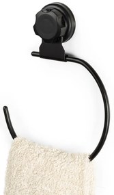Bestlock Black Belt And Towel Support fekete öntapadós fali kéztörlőtartó - Compactor