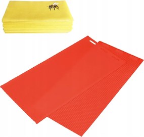 2 Db Méhviasz Lap Készítő Forma piros 44X28CM