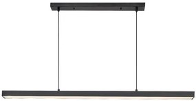 RÁBALUX 72128 TARIQ Modern Led Függesztett Lámpa Matt Fekete IP20