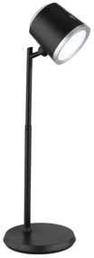 Globo 58454B - MEEYA LED érintős asztali lámpa, 6W, 3,7V, fekete