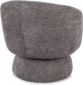 Forgó design fotel COSMIC RAVEN, szürke