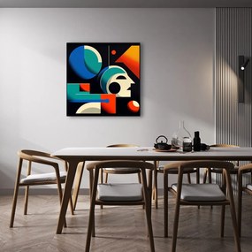Kép absztrakt geometriai formák mozgásban