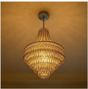 CORAL rudas csillár 3xE14/40W/230V, átm. 36 cm