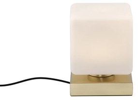 Asztali lámpa sárgaréz LED-del, érintéssel szabályozható - Jano