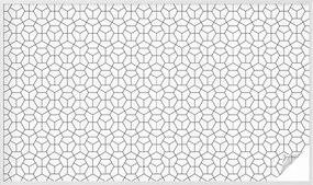 Ablakfólia Öntapadós Adatvédelem Geometrikus kockák 200x116