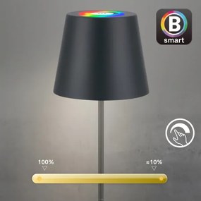 Briloner 7559015-LED RGB asztali lámpa COLORIS 3,5W/5V IP44 2000mAh Wi-Fi Tuya