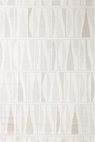 Zsinóros Szőnyeg Outdoor Bézs Szürke Geometria Hullámok Erkélyre Haga 240x330 cm