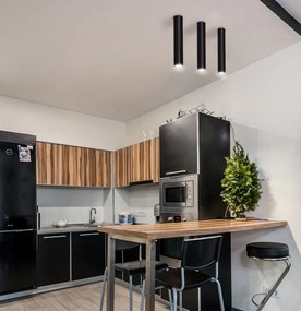 KAJA K-4406 MILE BLACK Fekete Színű Spotlámpa 1xGU10 10W IP20