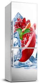 Matrica hűtőre Gránátalma és jég FridgeStick-70x190-f-62722743