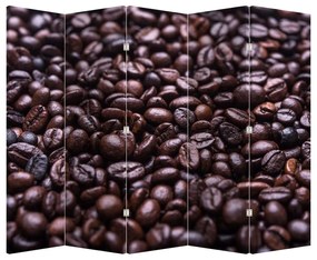 Paraván - Kávé szemek (210x170 cm)