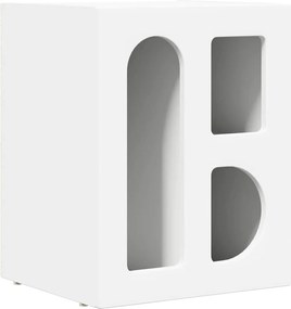 vidaXL Éjjeli asztal Fehér 40 x 35 x 50 cm Faanyag