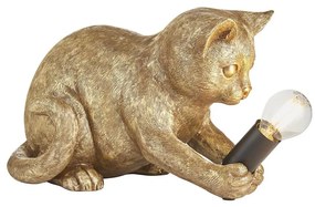 Endon 107389 - Asztali lámpa KITTEN 1xE14/7W/230V arany