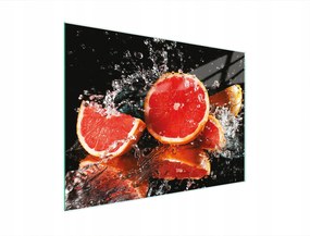 Üveg Vágódeszka 30x22 Grapefruit Edzett Üveg