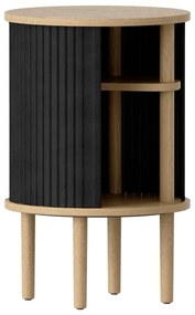 Tölgyfa kerek tárolóasztal ø 38 cm Audacious – UMAGE