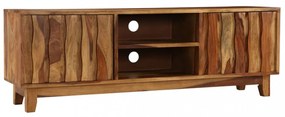 tömör kelet-indiai rózsafa TV-szekrény 118 x 30 x 40 cm