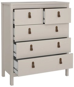 Szürkésbézs komód 82x99x38 cm Madrid – Tvilum