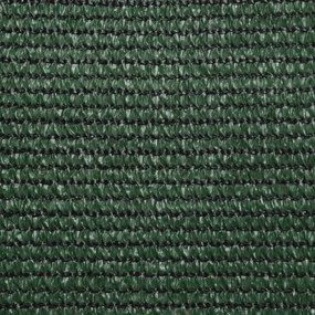 sötétzöld HDPE napvitorla 160 g/m² 2,5 x 3,5 m