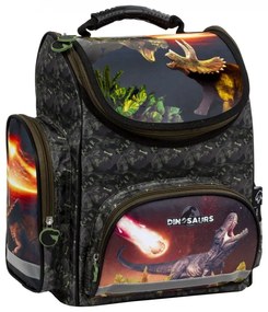 Gyermek hátizsák ERGONOM - Dinosaurus green