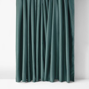 Goldea sötétítő függöny blackout szatén fényű - petróleum színű 270x240 cm