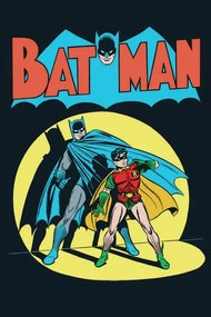 Művészi plakát Batman - Robin, (26.7 x 40 cm)