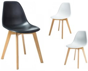 SIG-Moris modern favázas szék bükk színű lábakkal