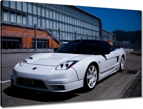 Vászonkép 90x60 Honda Nsx Fehér autó