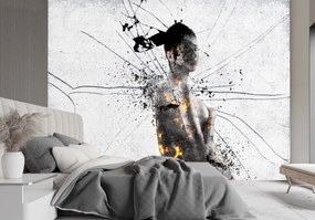 Gario Fotótapéta Összetört no, absztrakt Anyag: Vlies, Méret: 400 x 280 cm
