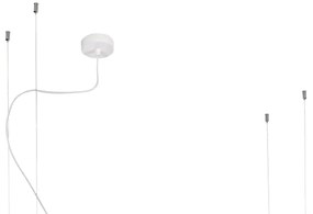 ONLI - Csillár zsinóron polccal JEFFER 4xE27/22W/230V fehér