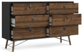 Ry sötétbarna komód, 150 x 95 cm - Tvilum