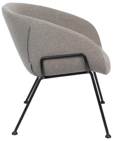 Feston szürke műbőr fotel - Zuiver