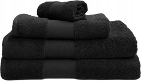 Frottír törölköző Pamut 450g 50 Szín Towel 50x100 Fekete