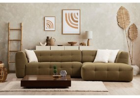 Sarokkanapé Cady Jobbos - Khaki