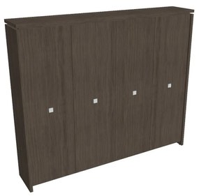 Verno magas gardrób 248 x 46 x 210 cm, antracit tölgy