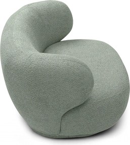 Skindi relax fotel - zöld bouclé Catch Me 13