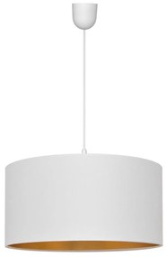 Helam ALBA függeszték 1xE27/15W/230V, 40 cm, fehér/arany HE0886