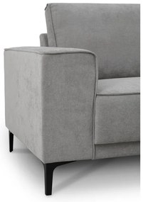 Szürke sarokkanapé (jobb oldali-heverő résszel) Copenhagen – Scandic