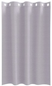 Függönyök függönyökkel 2 pcs Fém szürke Poliészter