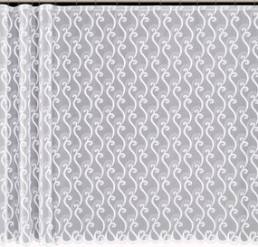Mg Függöny jacquard 4395 Fehér 400X160 M szalaggal