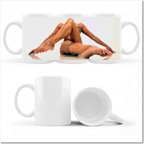 Fényképes bögre A meztelenség rendben van