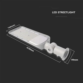 LED utcai lámpa SAMSUNG CHIP LED/50W/230V 6500K IP65 szürke